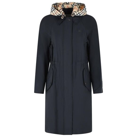Burberry 'Newbury' Black Polyamide Blend Parka Women
